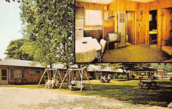 Paradise Beach Cottages (Paradise Beach Resort) - Old Postcard View (newer photo)